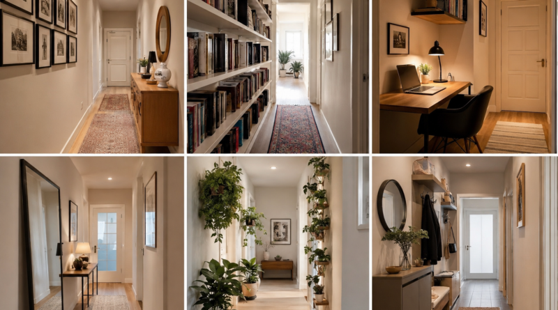 6 imagens de ideias de decoração para corredor